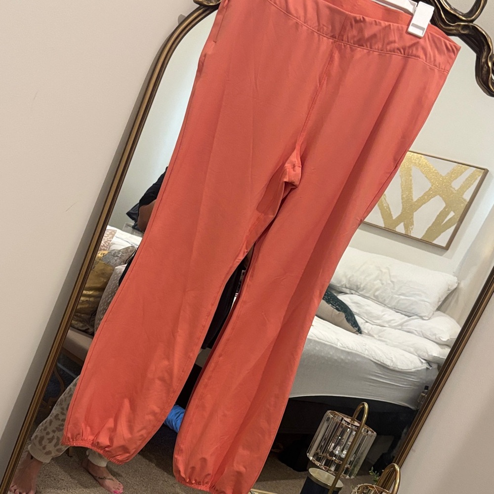 FP Movement by Free People Vibrant Coral Joggers